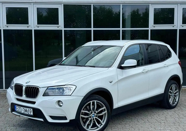 BMW X3 cena 72900 przebieg: 139000, rok produkcji 2014 z Torzym małe 781